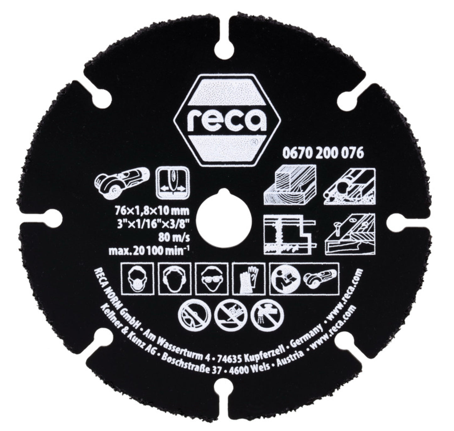 Reca - Multi Cut Trennscheibe hartmetallbestückt