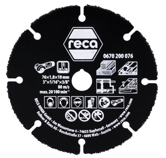 Reca - Multi Cut Trennscheibe hartmetallbestückt