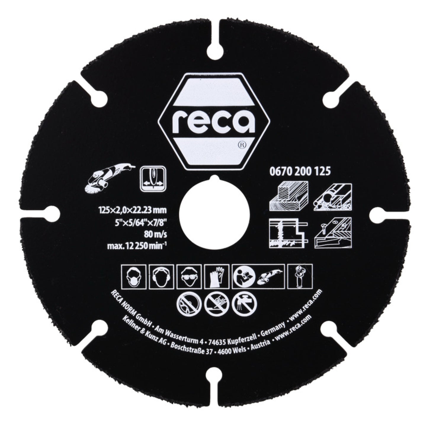 Reca - Multi Cut Trennscheibe hartmetallbestückt