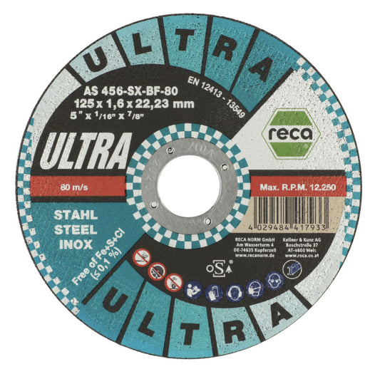 25x Reca - ultra Trennscheibe für Stahl gerade 1,6 - 2,0 mm